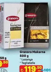 GRANORO MAKARNA 500 G fiyat ve kampanya bilgisi